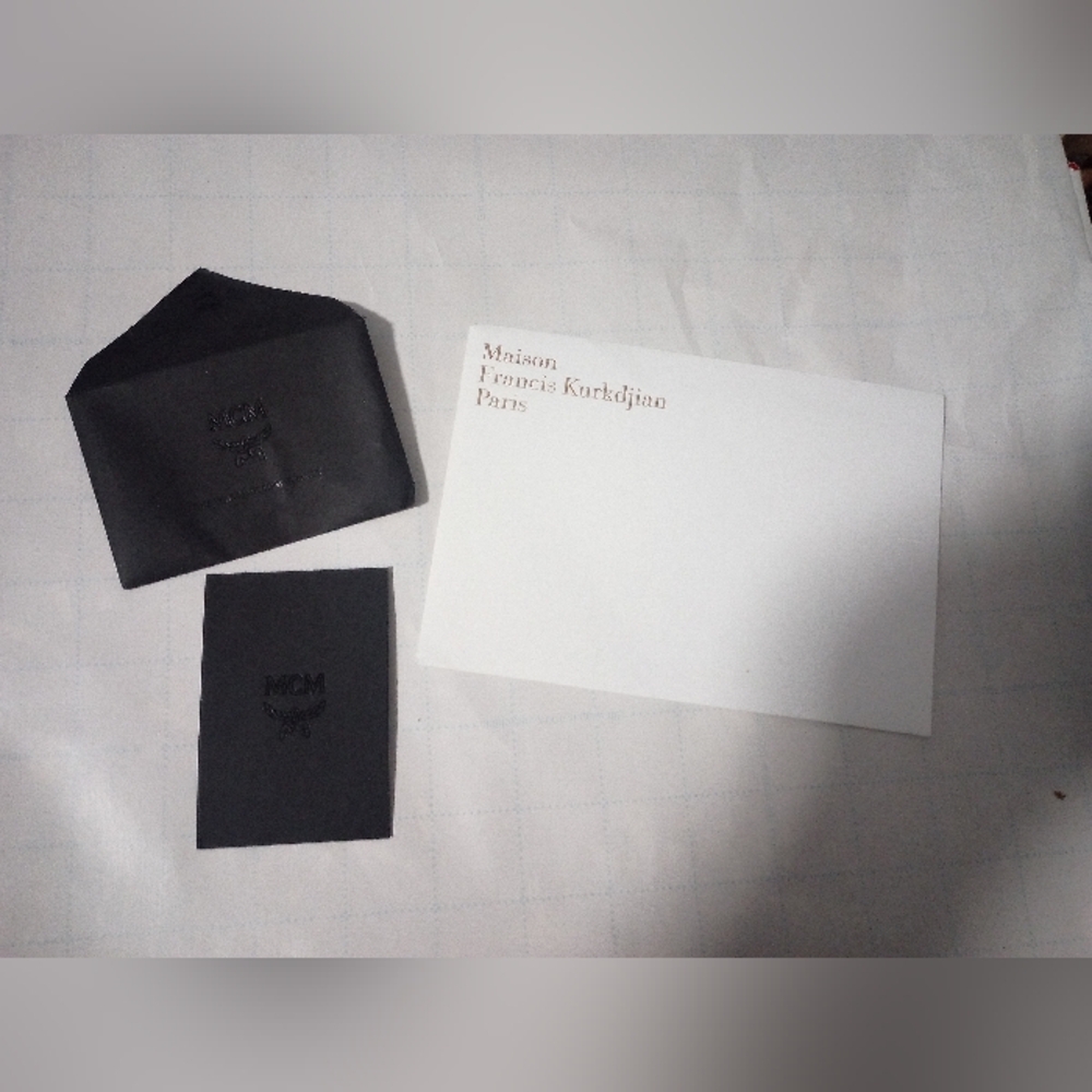 MCM And Maison Francis Kurkdjian Paris Paper Bundle